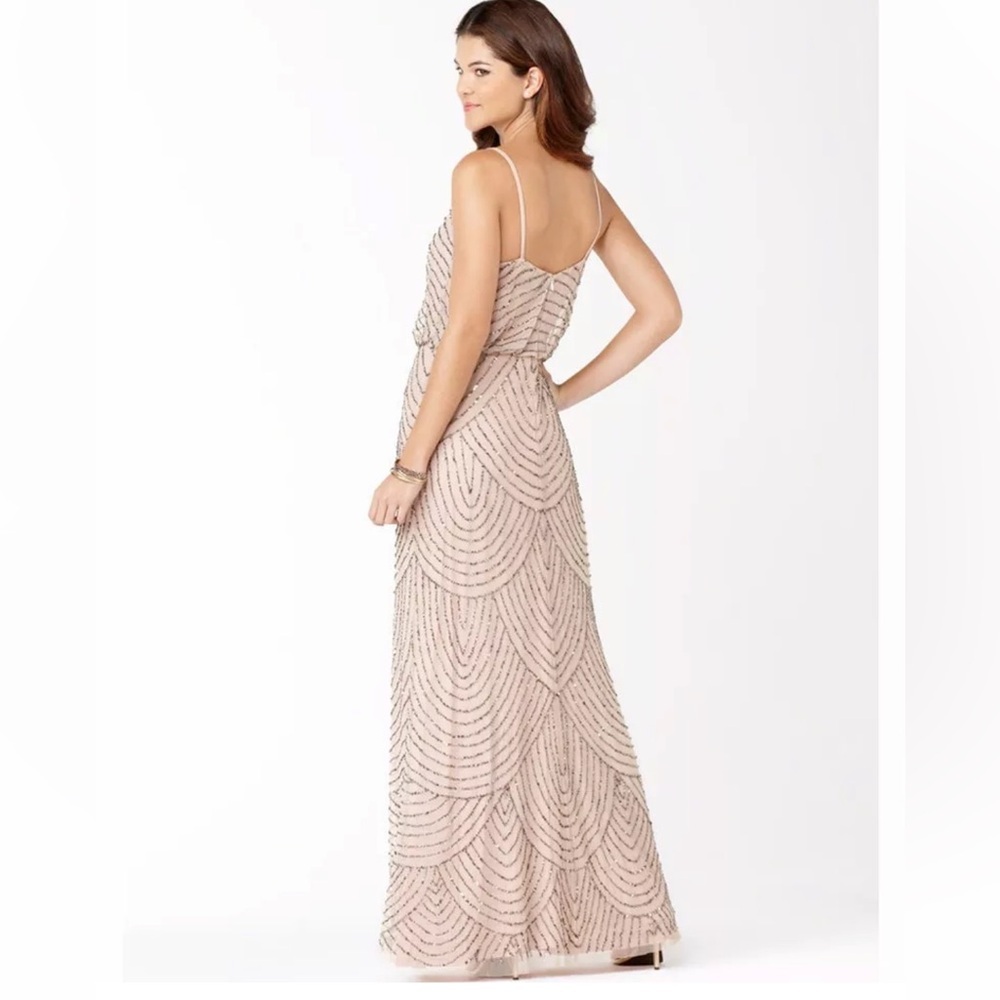 CLOSET CLOSING! LAST CHANCE
! Adrianna Papell  Beaded Blouson Gown size 6 $260 - Picture 3 of 9